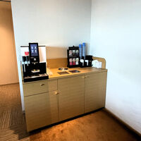 無料のドリンクコーナー