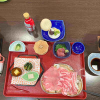 地元の食材の朝ごはん。美味しかったです！