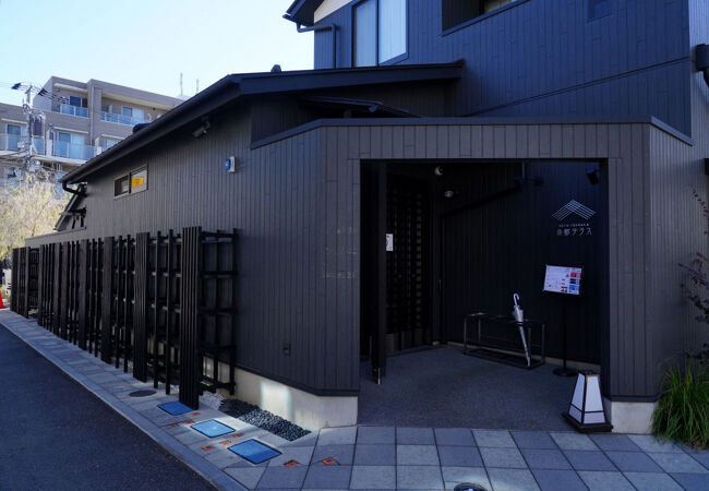 日本遺産散策の休憩場所