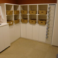 ４階　大浴場内脱衣場