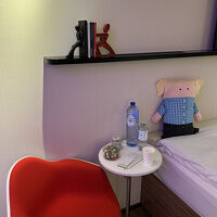 デザイン性のある一人には丁度よい広さ