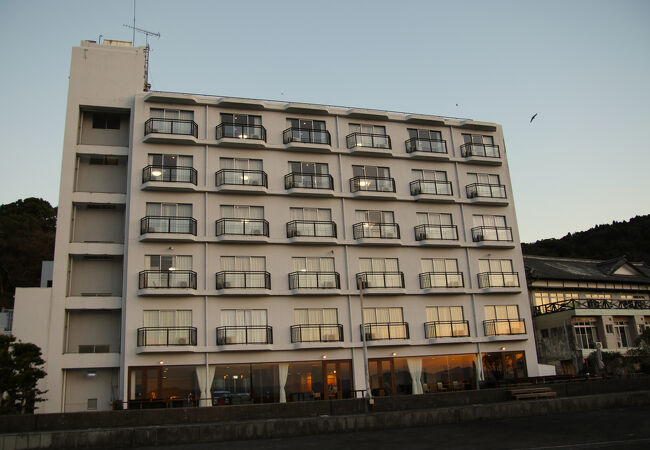 湯の児　海と夕やけ