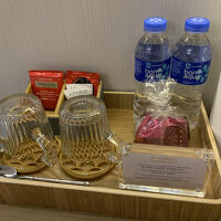 お菓子、お水無料でした！