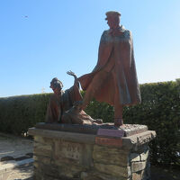 お宮の松 貫一 お宮の像