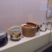 昭和の炊飯器展示
