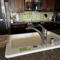 キッチン、めっちゃ広い