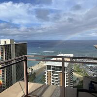 ペントハウスの人用のラウンジからの眺め