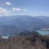 丹沢と宮ヶ瀬湖そして関東平野が一望
