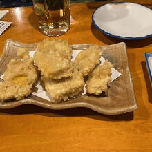 無茶苦茶甘いとうきびのてんぷら