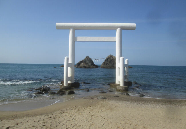 海の中に浮かんでいました