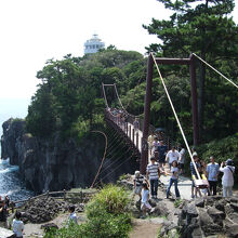 門脇つり橋(門脇灯台)