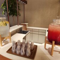 1階にある無料飲料