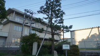 明智左馬之助駒止の松の碑