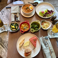 ラウンジのランチ