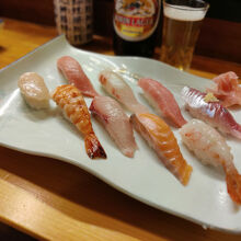 2021年時点のおまかせ寿司 艶やかで美しい