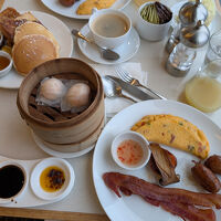 朝食のコース。