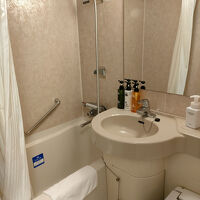 バスタブは大浴場利用のため使用せず