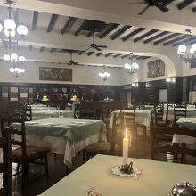 夕食、朝食会場