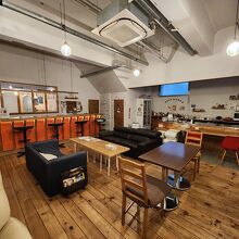 MARUYAのラウンジ