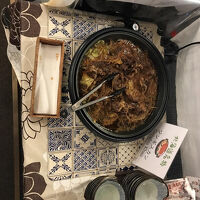 朝食、ジンギスカン