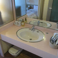 洗面台も大きく使いやすい