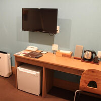 木を多用した客室