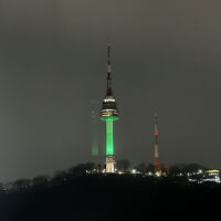 お部屋からはNソウルタワーが見える