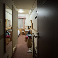 ホテルアルファ―ワン高山、３１３号室喫煙シングルルーム。