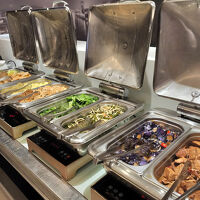 朝食ビュッフェ