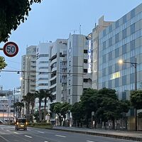 ホテルが並んでいる