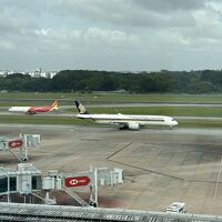 ランウェイ側の部屋からの眺め