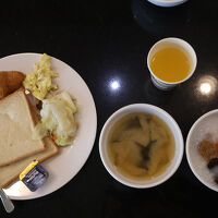 朝食の一部です