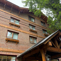 フロントのある出入口