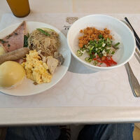 1日目の朝食です、美味しい