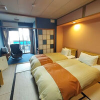 ツインは少し狭め