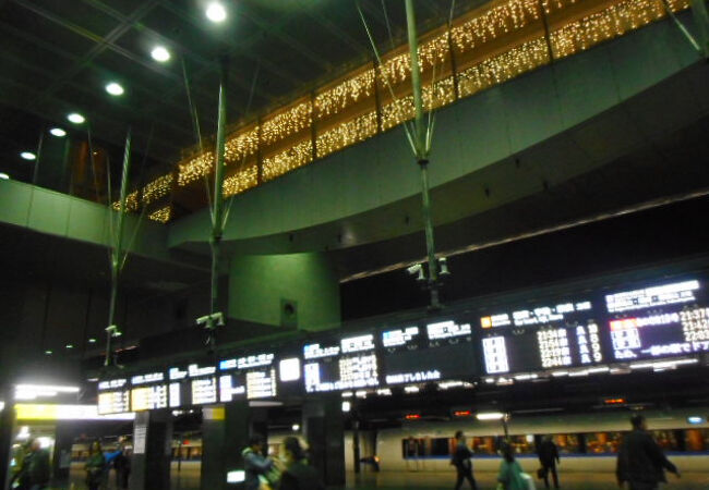 大きな駅