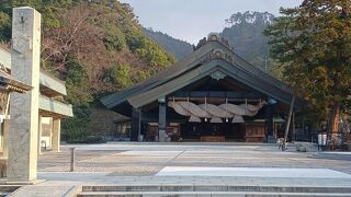 (土)の7時半過ぎは空いていた出雲大社