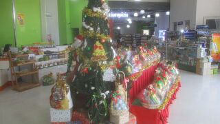 クリスマスのディスプレイ