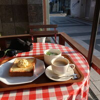 お外で、モーニング