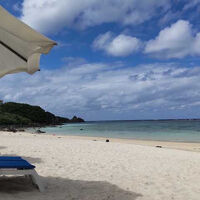 綺麗で広いビーチ