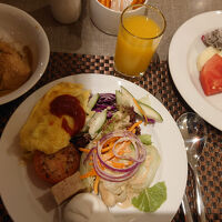 朝食ビュッフェ