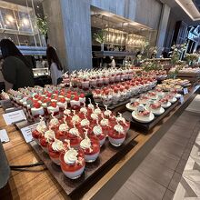 圧巻の映え　シーズナルデザート