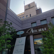 駅から５分ぐらいです