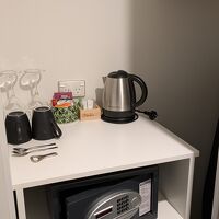 お茶と金庫と冷蔵庫