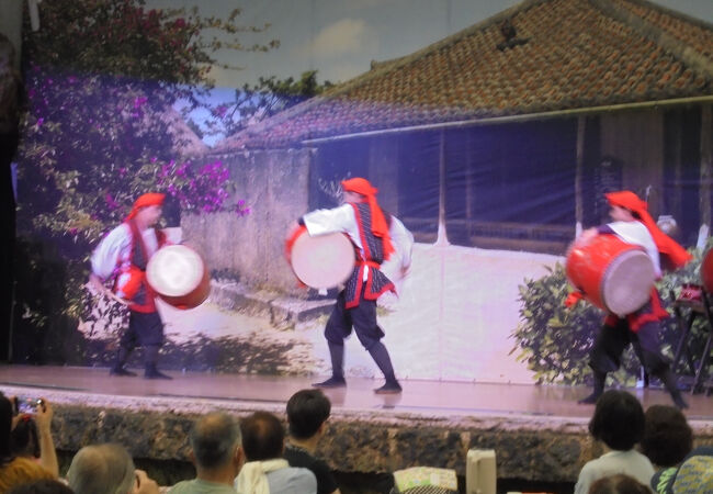 圧巻のエイサーショー