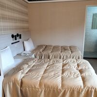 硬めのツインベッド