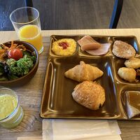 朝食ビュッフェは良かった
