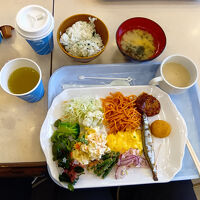 無料のbuffet朝食も品数が多く美味しかったです