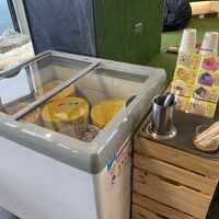 7階ラウンジ・アイスクリームもあります。