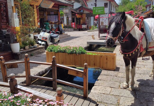 茶馬古道の町